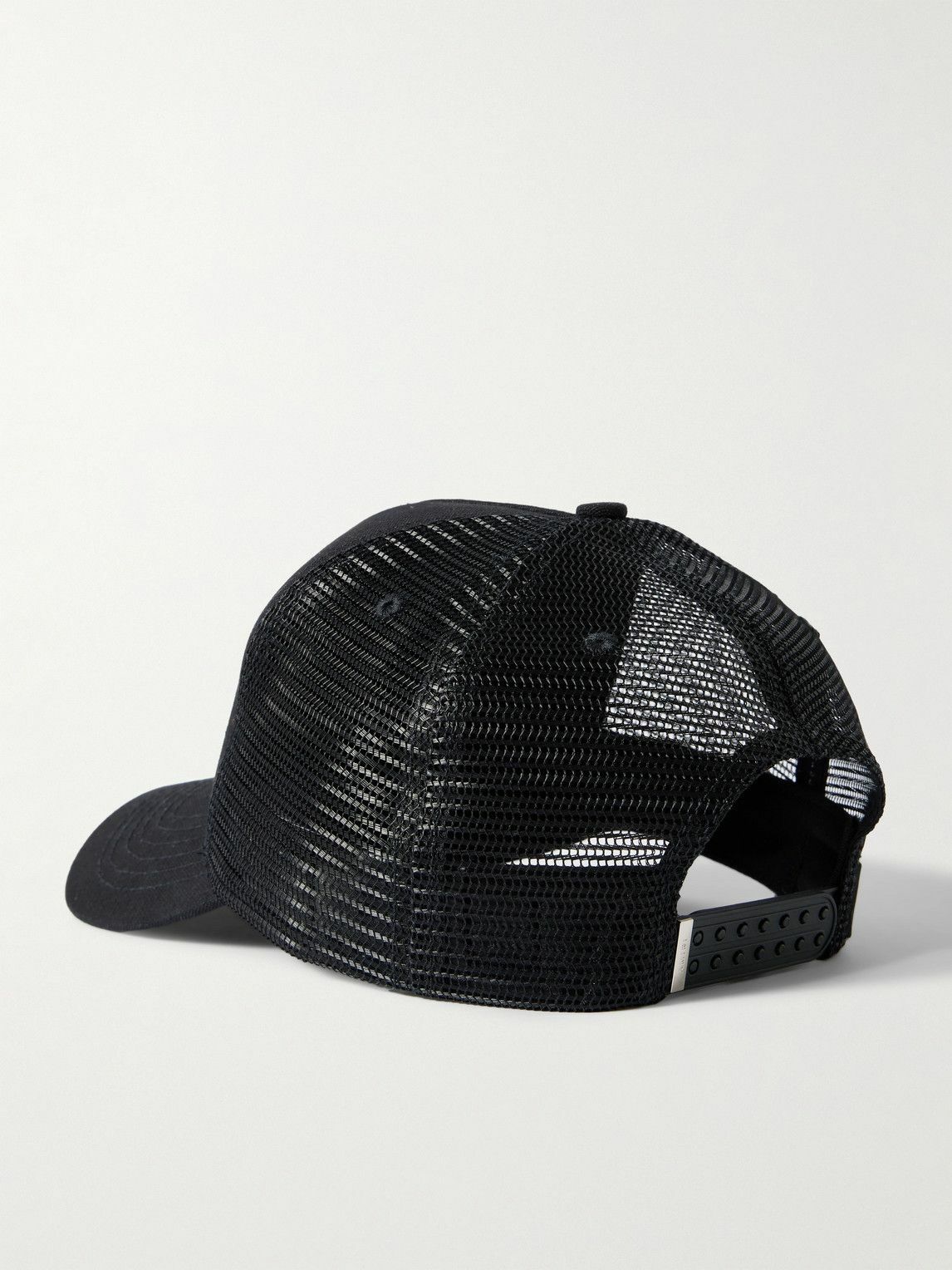 AMIRI - MA Hollywood Appliquéd Cotton-Twill and Mesh Baseball Cap