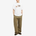 MM6 Maison Margiela Men's Kitten Number Logo T-Shirt in White