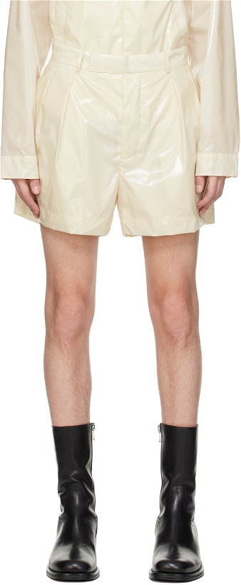 Photo: 16Arlington SSENSE Exclusive Off-White Atero Shorts
