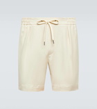 Ralph Lauren Purple Label Silk and linen shorts