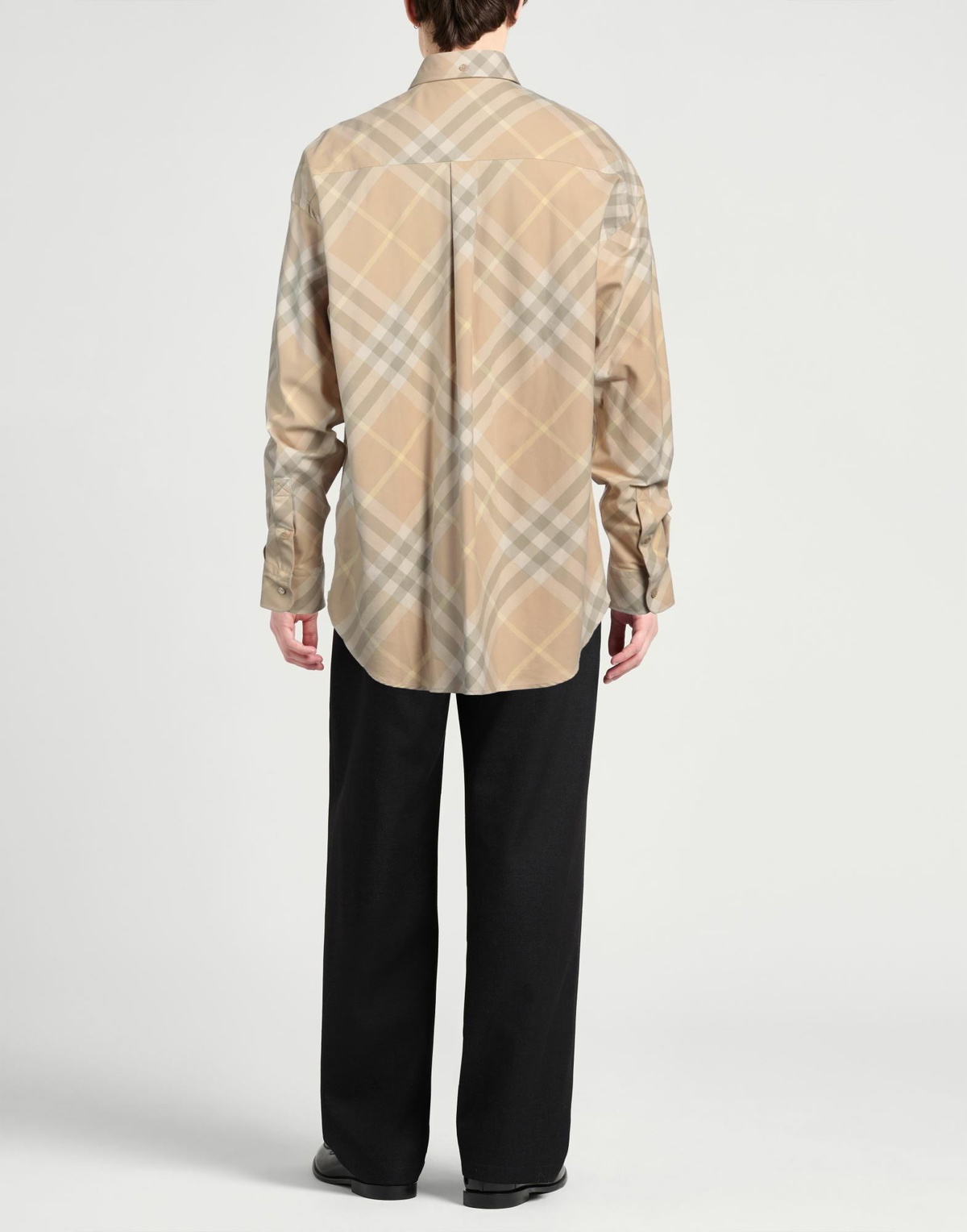 Burberry Mens Shirt Sand