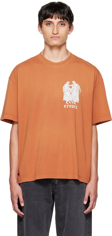 Photo: Études Orange Spirit Greek T-Shirt