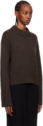 LISA YANG Brown 'The Sony' Sweater