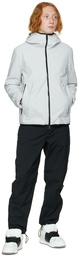 Moncler White Mayon Down Jacket