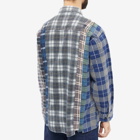 Needles Men's 7 Cuts Flannel Shirt in Assorted