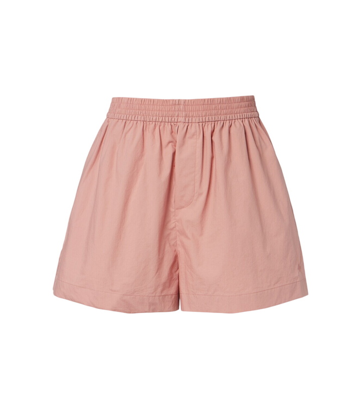 Photo: Varley Morales cotton poplin shorts