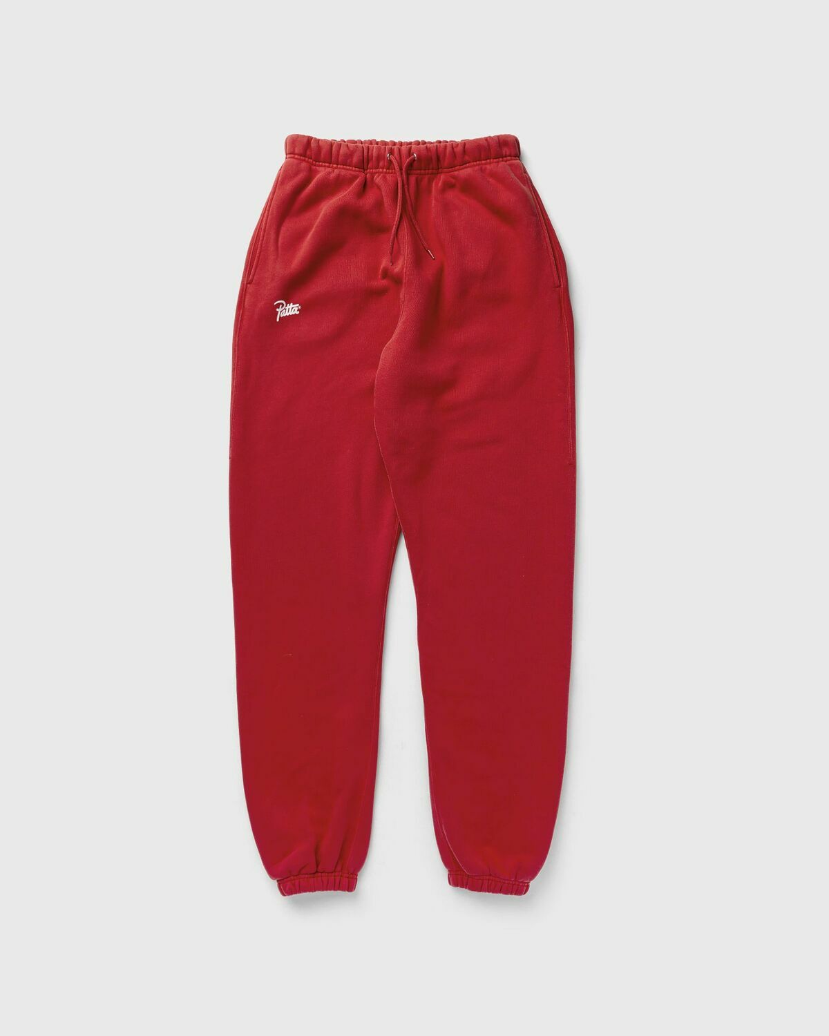 Patta Patta Washed Classic Jogging Pants Red Sweatpants