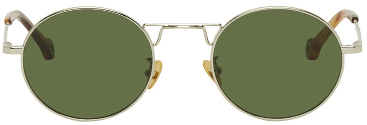 Photo: Études Silver Round Resist Sunglasses