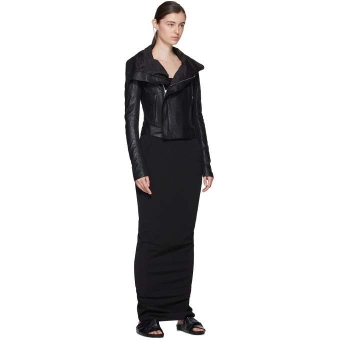 Rick Owens Black Bustier Gown Rick Owens