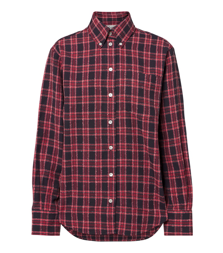 Photo: Róhe Checked shirt