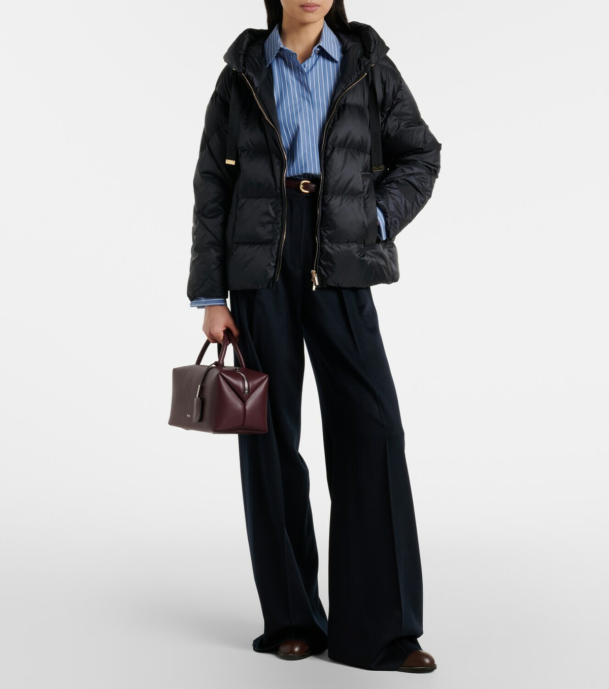 Max Mara Cube Line quilted down jacket
