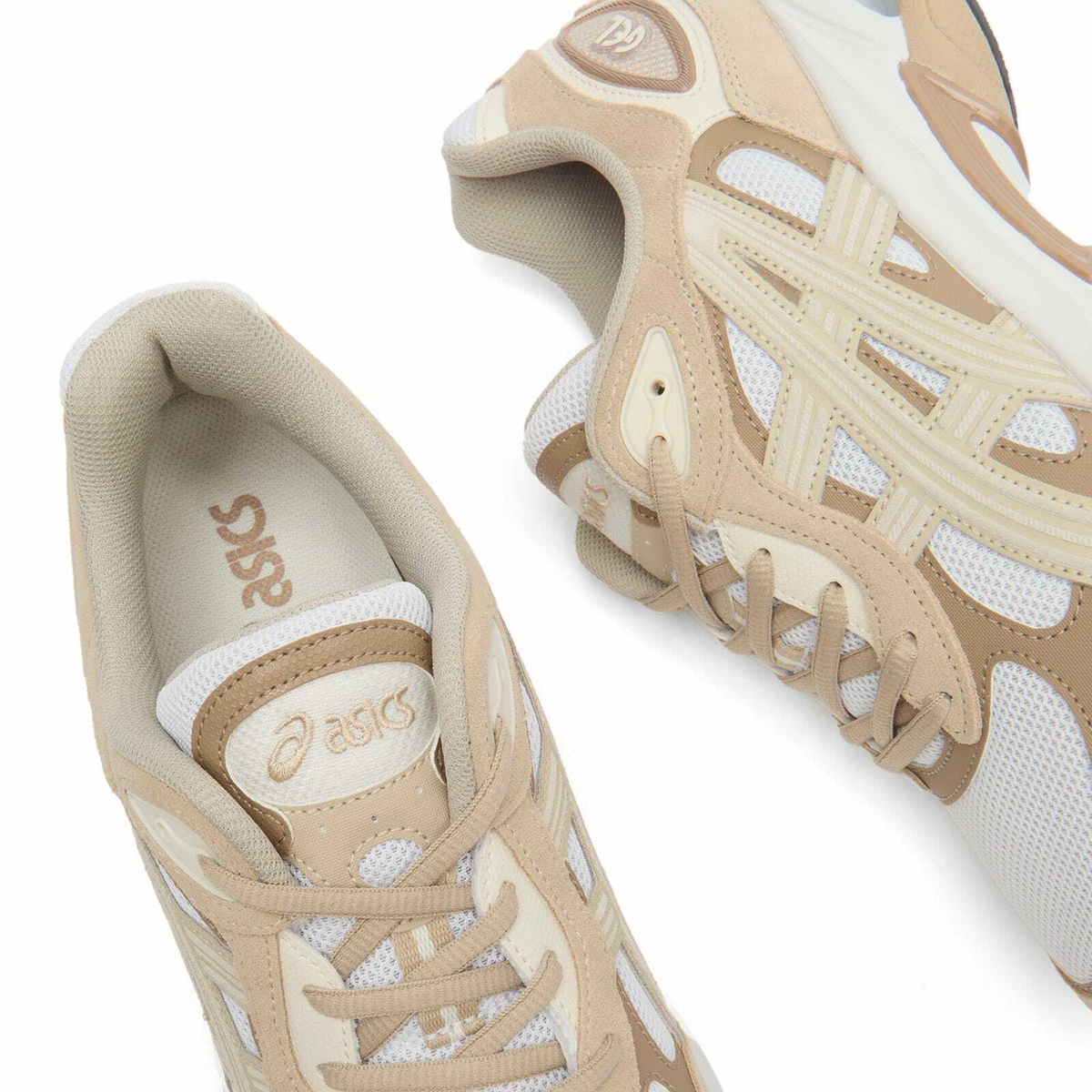 Asics Gel-Nyc 2 Sneakers in White/Feather Grey