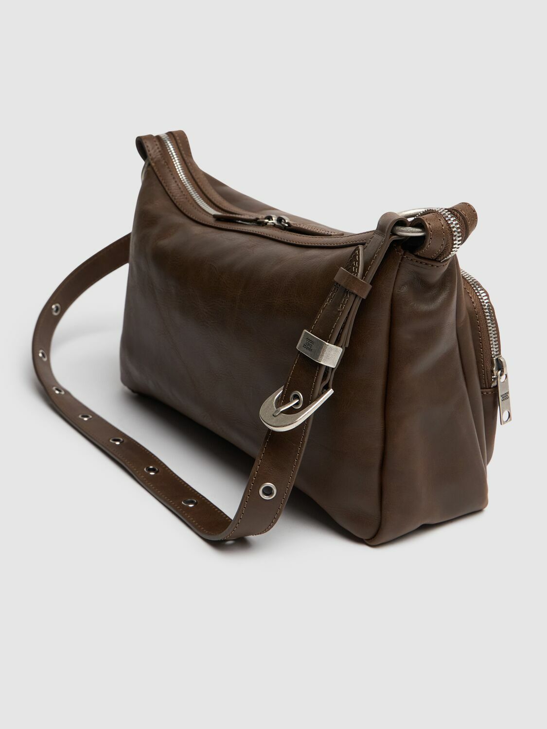 MARGE SHERWOOD Outpocket Hobo Leather Shoulder Bag