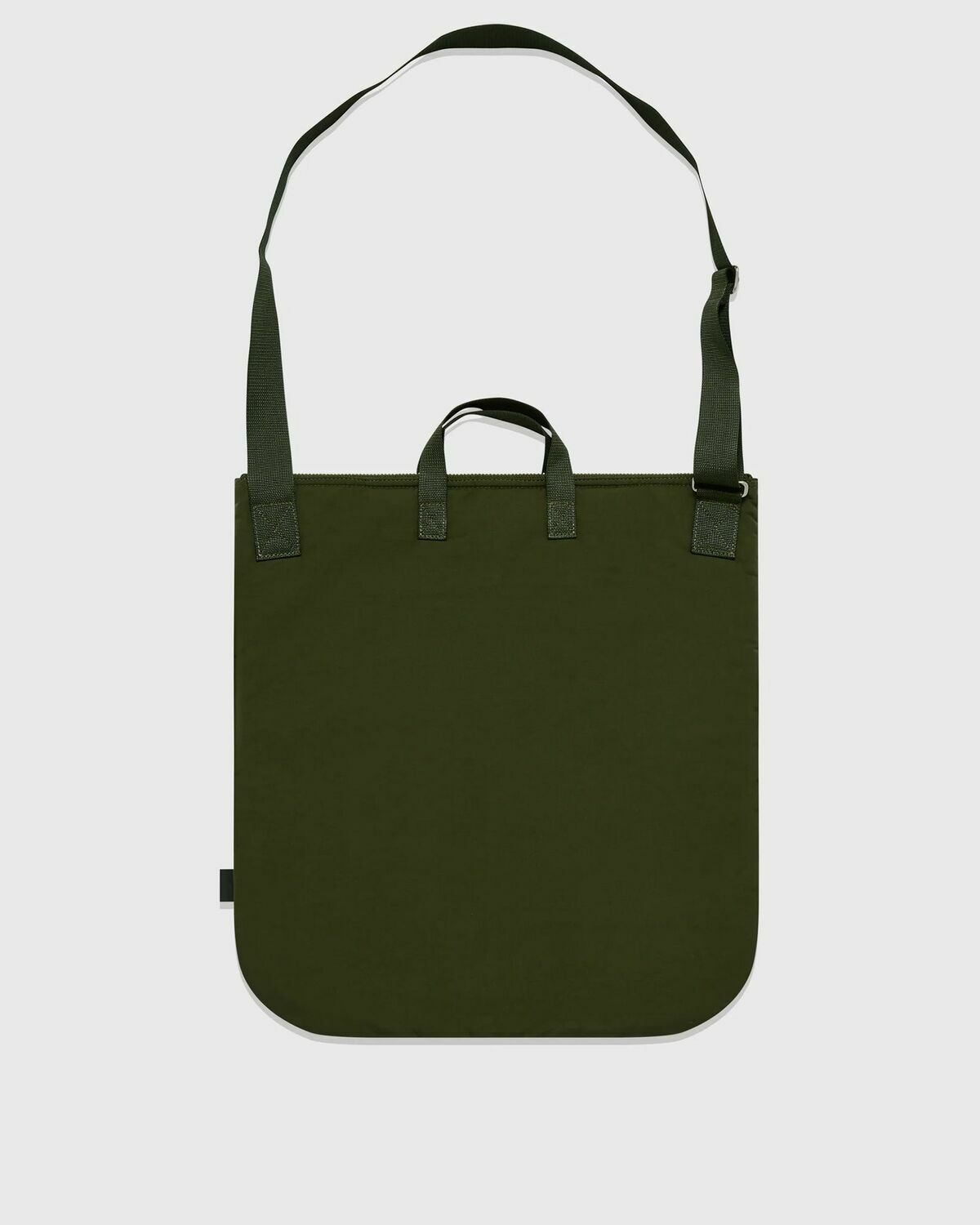 Comme Des Garçons Homme X Porter Patchwork Helmet Bag Brown Tote & Shopping Bags
