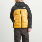 The North Face Women's Summit Himalayan Down Parka Jacket in Summit Gold/Tnf Black