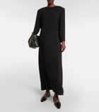 Toteme The Asymmetric D'Orsay leather flats