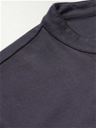 Barena - Dabon Cotton-Jersey Henley Shirt - Blue