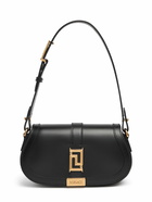 VERSACE Mini Greca Goddess Leather Shoulder Bag