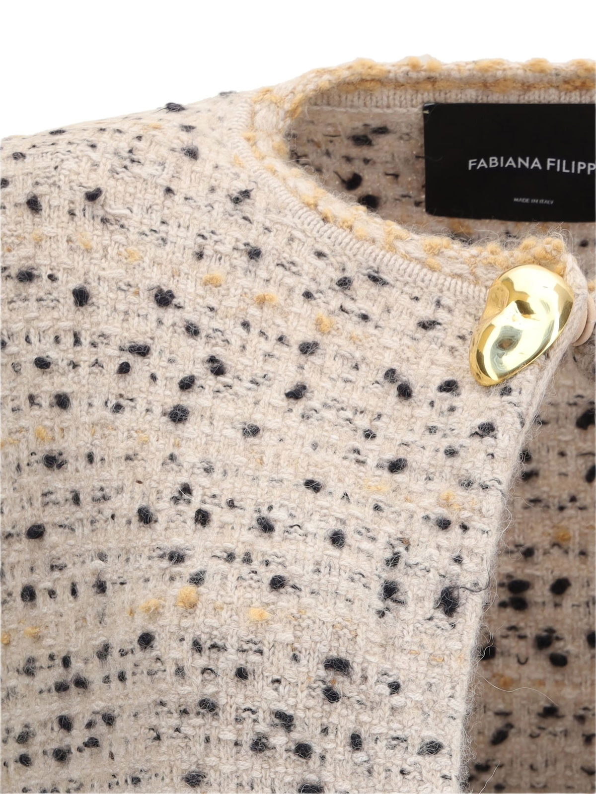 Fabiana Filippi Long Knit Jacket Fabiana Filippi