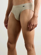 Hanro - Natural Function Stretch Lyocell-Blend Briefs - Brown