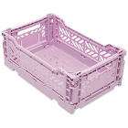 HAY Small Colour Crate in Lavender