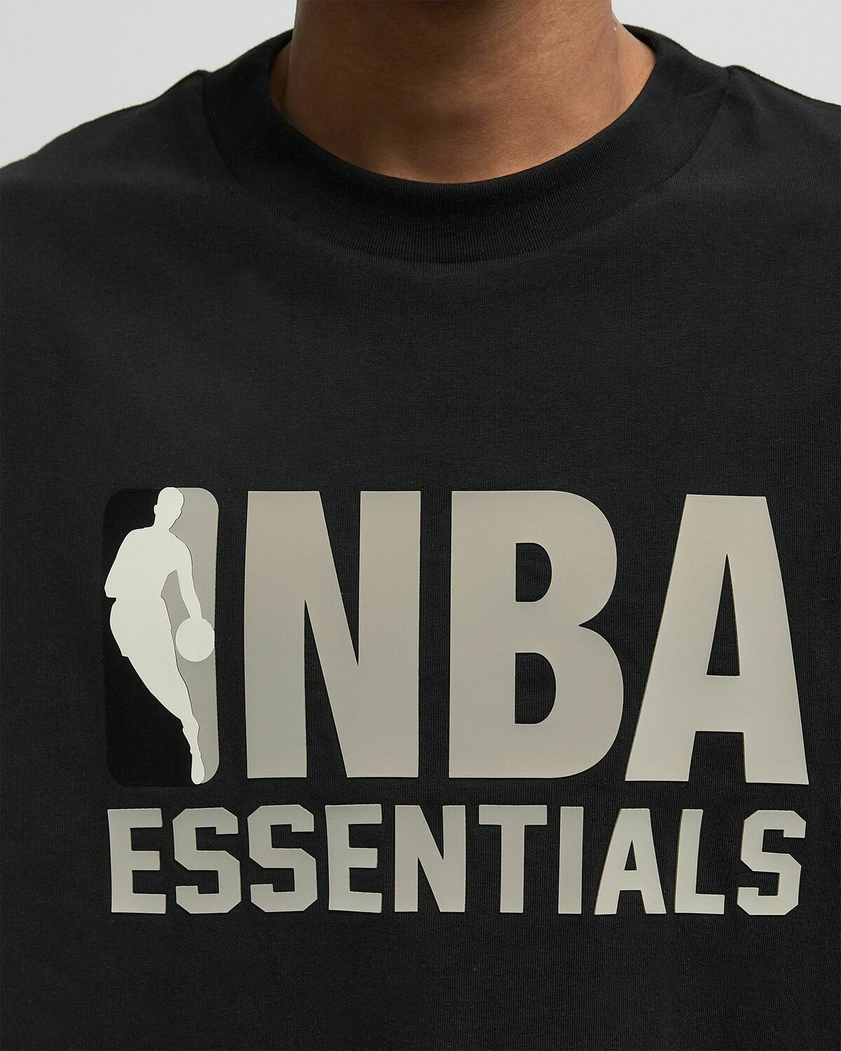 Fear of God Essentials S/S TEE - NBA Black Mens Shortsleefe Fear