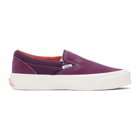 Vans Purple Suede OG Classic Slip-On Sneaker