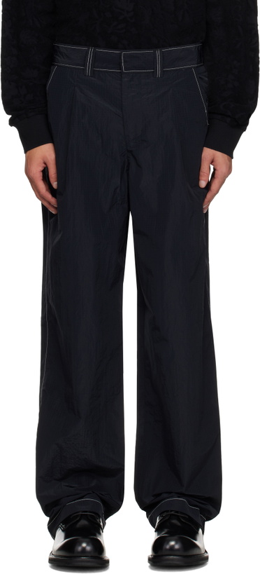 Photo: Soulland Black Aidan Trousers