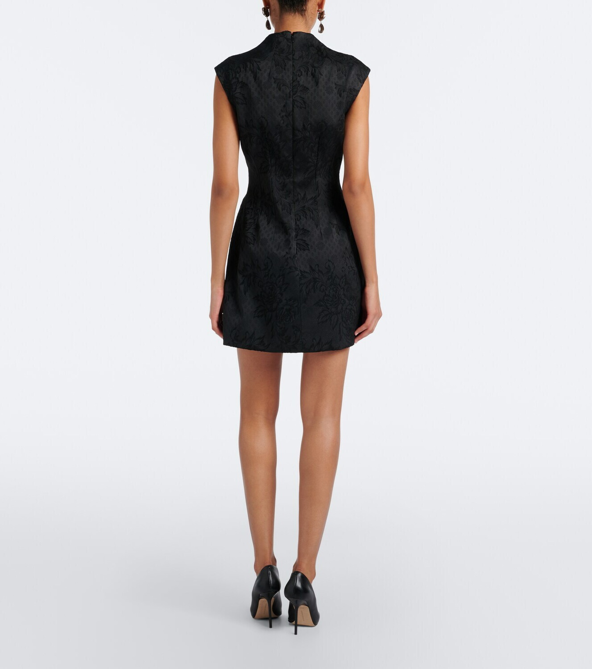Veronica Beard Haworth floral jacquard minidress