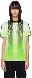 Neil Barrett Green Soccer T-Shirt