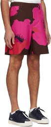 Valentino Pink Floral Shorts