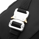 1017 ALYX 9SM Men's Buckle Belt Bag in Black/Silver