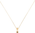 Maison Margiela Gold Numerical Ring Necklace