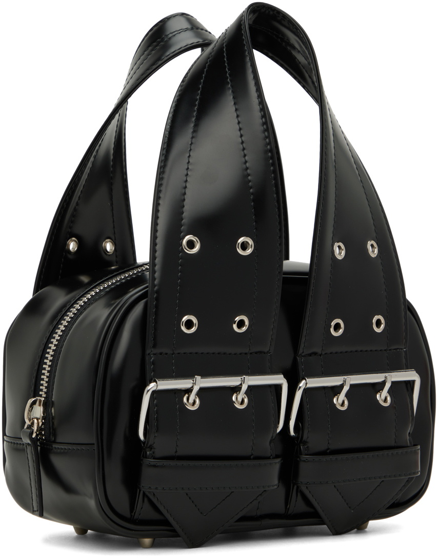 Vaquera Black Mini Buckle Bag