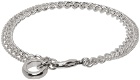 A.P.C. Silver Minimalist Bracelet