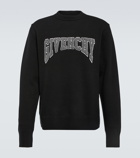 Givenchy - Logo wool and cashmere sweatshirt