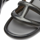 Melissa Women's x TELFAR Jelly Slide Shoes in Black