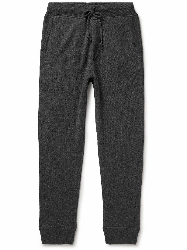 Photo: Polo Ralph Lauren - Slim-Fit Tapered Cashmere Sweatpants - Gray