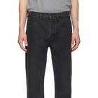 Valentino Black Washed Overfit Jeans