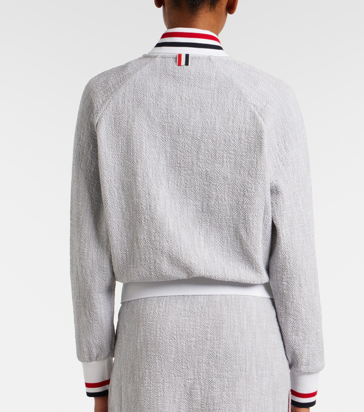 Thom Browne Cotton-blend bomber jacket
