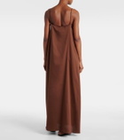 Leset Yoko cotton maxi dress
