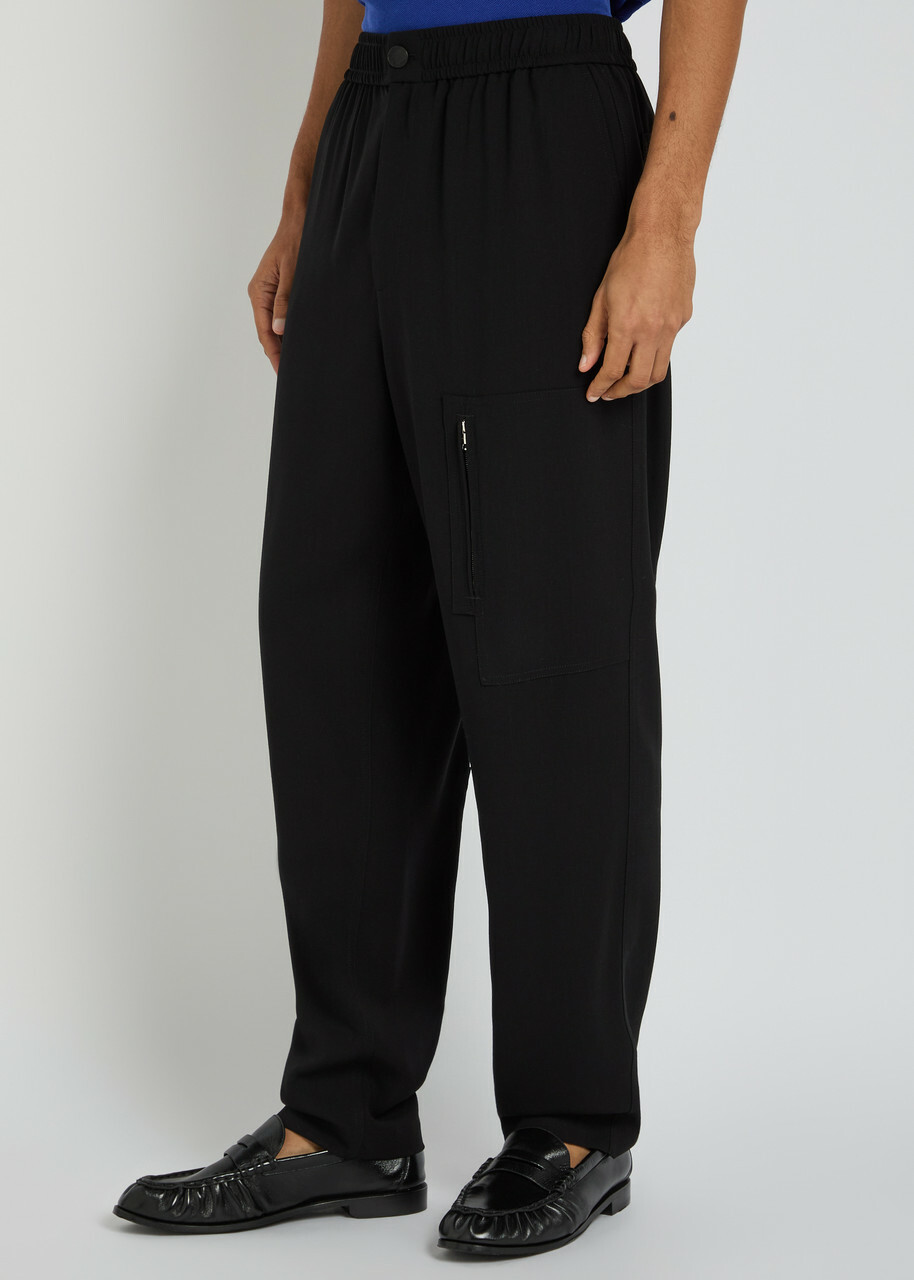 Givenchy Utility Wool Trousers Black