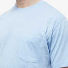 Beams Plus Men's Pocket T-Shirt in Sax