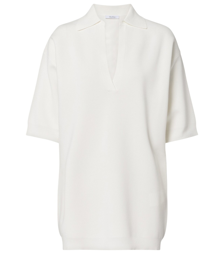 Photo: Max Mara Knitted crêpe top