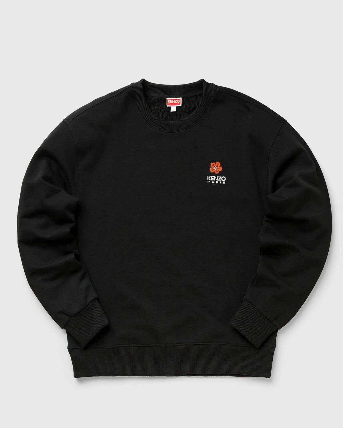 Kenzo Boke Crest Classic Sweatshirt Black Sweatshirts Kenzo