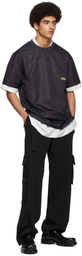 Wooyoungmi Navy Polyester T-Shirt