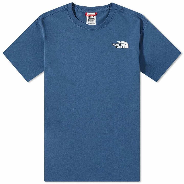 Photo: The North Face Men's Redbox Celebration T-Shirt in Shady Blue