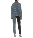 Balenciaga Embellished denim jacket