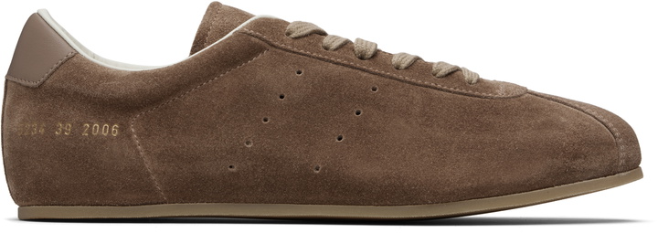 Photo: Common Projects Taupe Driving Sneakers