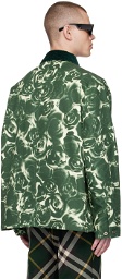 Burberry Green Rose Jacket